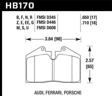 Load image into Gallery viewer, Hawk 89-94 Porsche 911 / 86-91 944 Front & Rear Blue 9012 Race Brake Pads