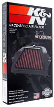 Load image into Gallery viewer, K&N 08-13 Yamaha YZF R6 599 Replacement Air Filter - Race Specific