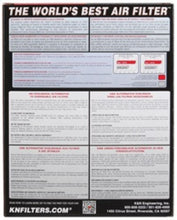 Load image into Gallery viewer, K&N 09 Yamaha FZ6R/XJ6 Replacement Air Filter