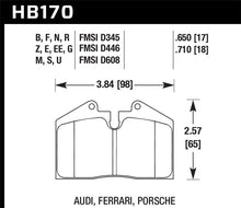 Load image into Gallery viewer, Hawk 89-94 Porsche 911 / 86-91 944 Front & Rear Blue 9012 Race Brake Pads