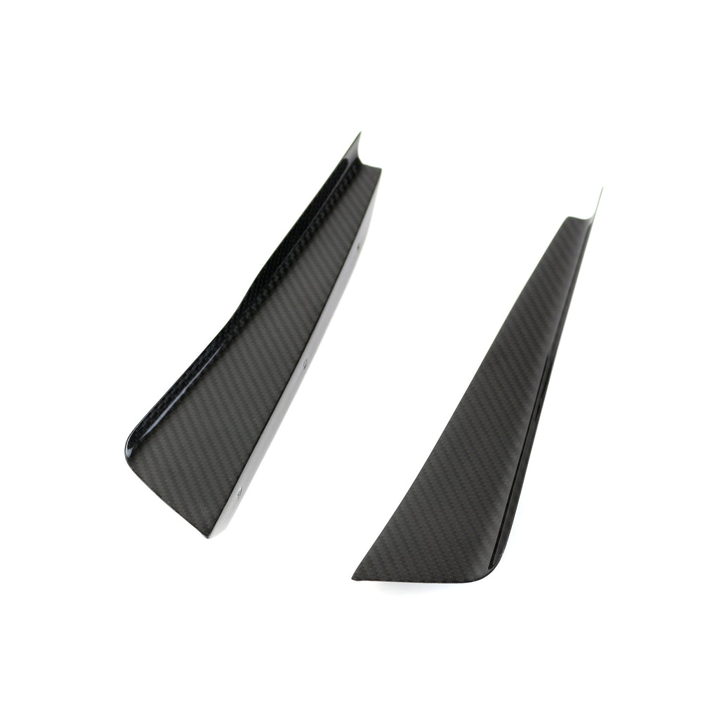 Subaru WRX STI Carbon Fiber Upper Canard Pair 2018-2021                      Subaru WRX STI Carbon Fiber Upper Canard Pair 2018-2021