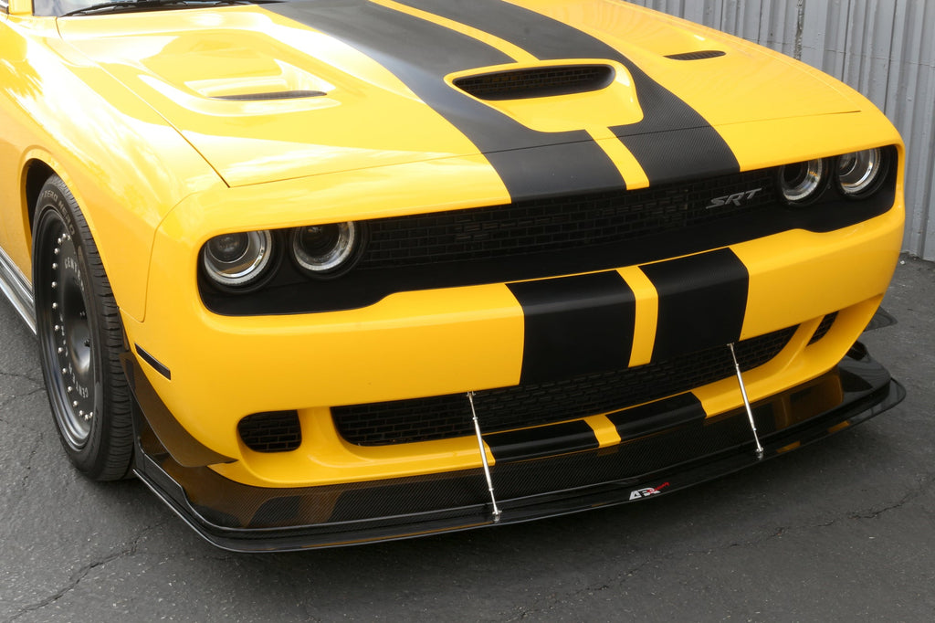 Dodge Challenger Hellcat Front Wind Splitter 2015 - 2023 (APR Lip)                      Dodge Challenger Hellcat Front Wind Splitter 2015 - 2023 (APR Lip)