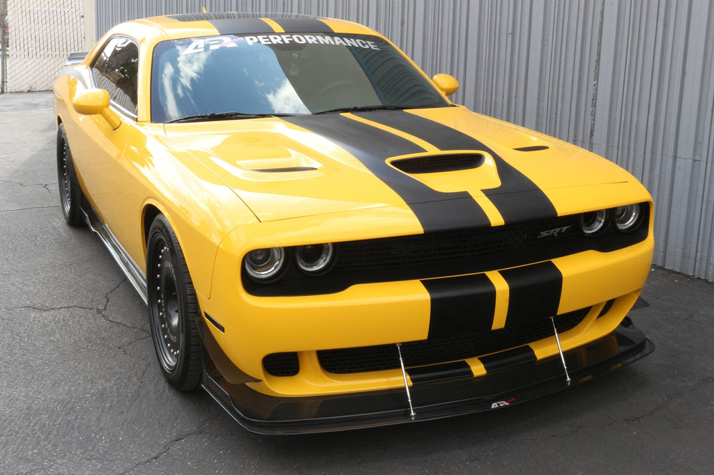 Dodge Challenger Hellcat Front Wind Splitter 2015 - 2023 (APR Lip)                      Dodge Challenger Hellcat Front Wind Splitter 2015 - 2023 (APR Lip)