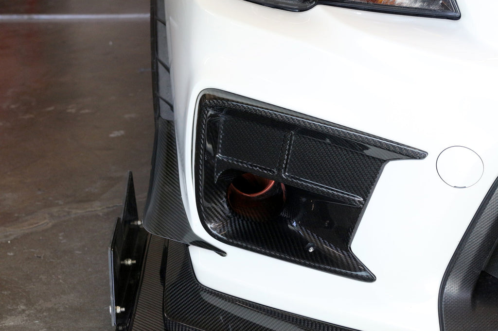 Subaru WRX STI Carbon Fiber Front Bumper Bottom Canards 2018-2021                      Subaru WRX STI Carbon Fiber Front Bumper Bottom Canards 2018-2021