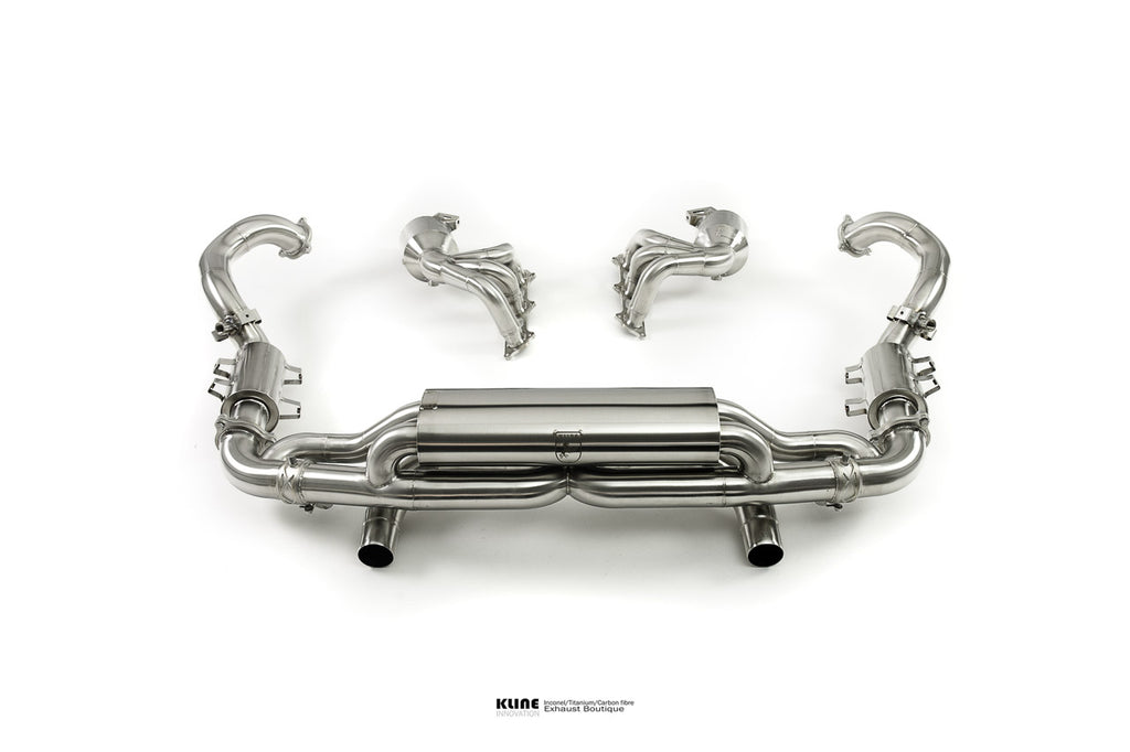 Kline Innovation Valvetronic Cat Back Exhaust (718 GT4 RS)