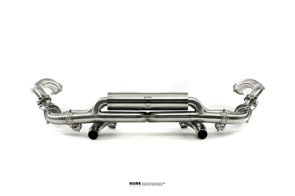 Kline Innovation Valvetronic Cat Back Exhaust (718 GT4 RS)
