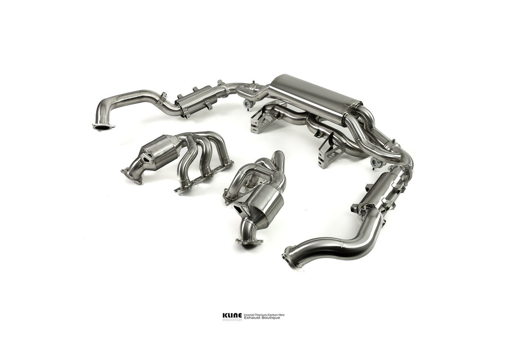 Kline Innovation Valvetronic Cat Back Exhaust (718 GT4 RS)