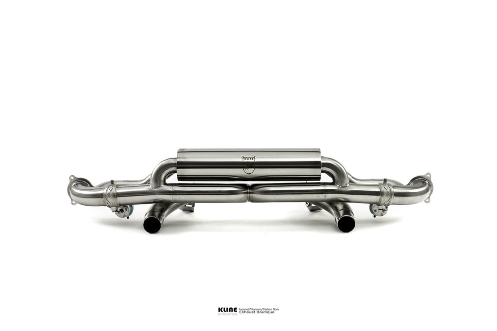 Kline Innovation Valvetronic Cat Back Exhaust (718 GT4 RS)