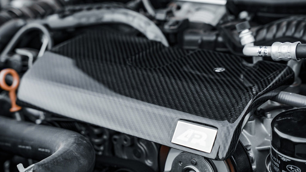 Subaru WRX Carbon Fiber Alternator Cover 2022-2023                      Subaru WRX Carbon Fiber Alternator Cover 2022-2023