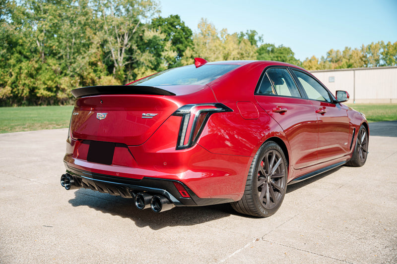 Corsa 22-25 Cadillac CT4 V Blackwing 3in Active Valve Axle-Back - 4.5in Carbon Fiber Black Tip
