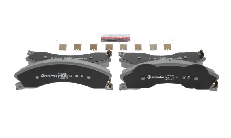 Brembo 09-17 Chevrolet Silverado 2500 HD/GMC Sierra 2500 HD/Silverado 3500 HD Front NAO Brake Pad