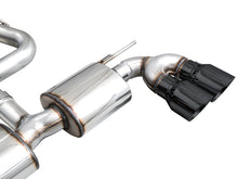Load image into Gallery viewer, AWE Tuning MK8 Volkswagen Golf R 3in Touring Edition Quad Exhaust - Diamond Black Tips