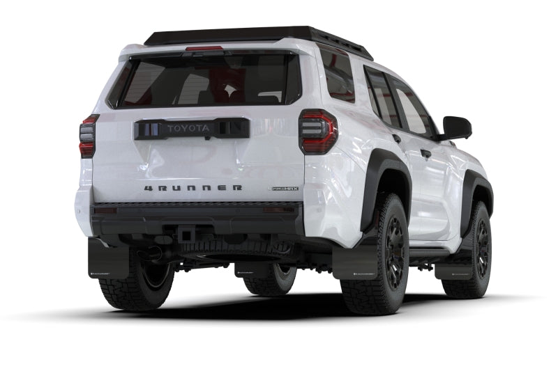 Rally Armor 25-26 Toyota 4Runner Black UR Mud Flap w/ Red Logo