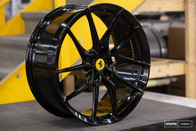 Load image into Gallery viewer, Vossen x Novitec NF8 22x12in - 5x114.3 BP - ET33 - Gloss Black Ferrari 488 / F8 Rear Wheel