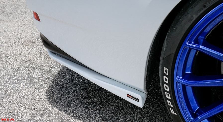 Lexus GS Base Model, F-Sport NIA rear lip spats bodykit 2012-2020 in ABS
