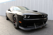 Load image into Gallery viewer, Dodge Challenger Hellcat Carbon Fiber Front Wind Splitter 2015 - 2023