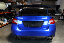 Load image into Gallery viewer, Carbon Fiber Subaru WRX/ STI Sedan License Plate Frame 2015-2021