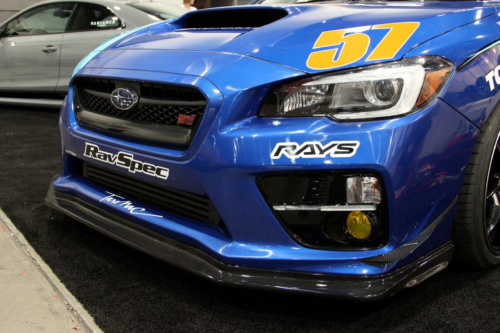 Subaru WRX STI Carbon Fiber Front Bumper Bottom Canards 2015-2017                      Subaru WRX STI Carbon Fiber Front Bumper Bottom Canards 2015-2017