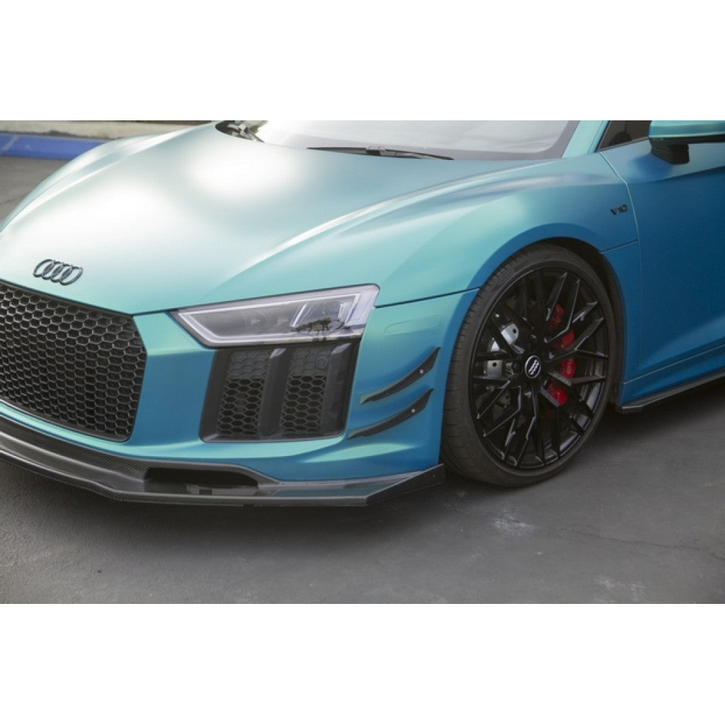 Audi R8 Front Bumper Canards 2016-2018                      Audi R8 Front Bumper Canards 2016-2018