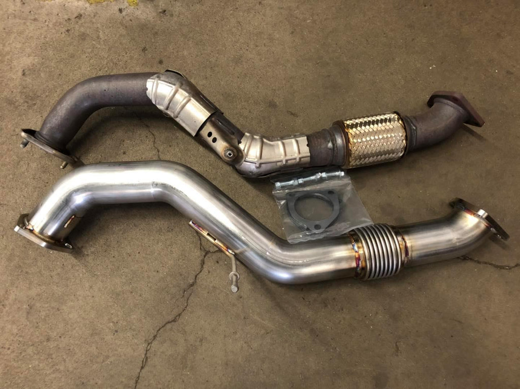 PRL Motorsports 2017-2021 Honda Civic Type-R FK8 Front Pipe Upgrade