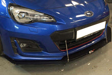 Load image into Gallery viewer, Subaru BRZ Carbon Fiber Wind Splitter w/ Rods 2017-2021                      Subaru BRZ Carbon Fiber Wind Splitter w/ Rods 2017-2021
