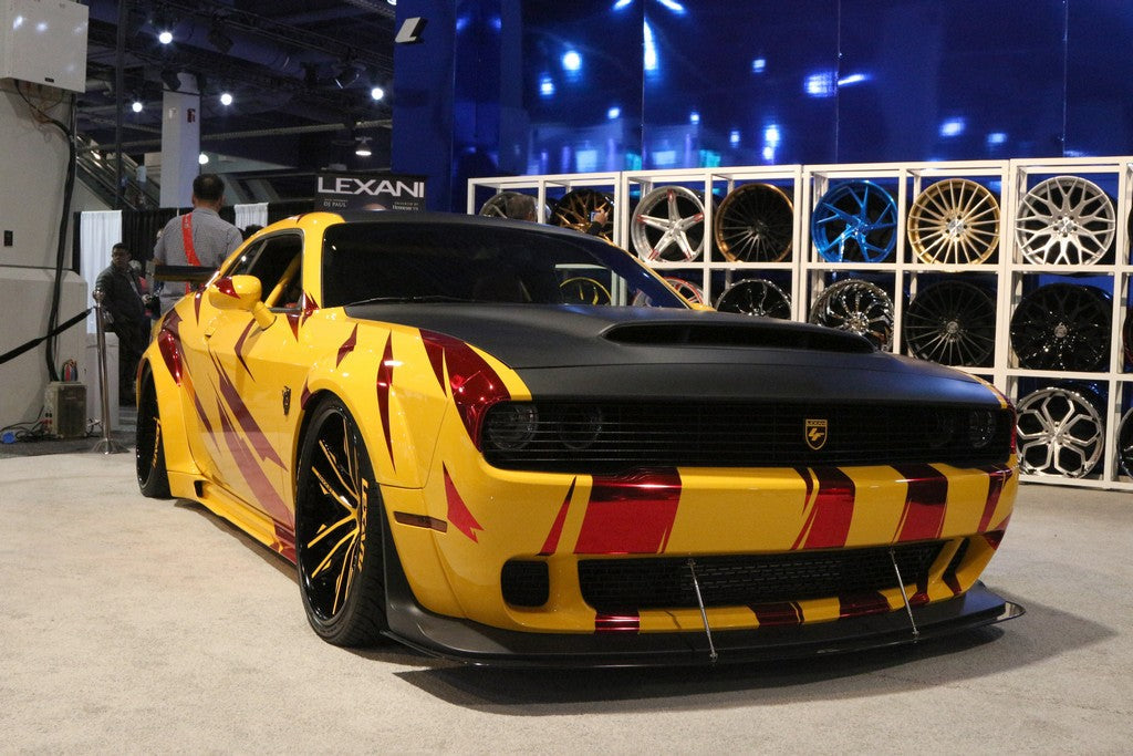 Dodge Challenger Demon/ Hellcat Widebody Front Wind Splitter 2018 - 2023                      Dodge Challenger Demon/ Hellcat Widebody Front Wind Splitter 2018 - 2023