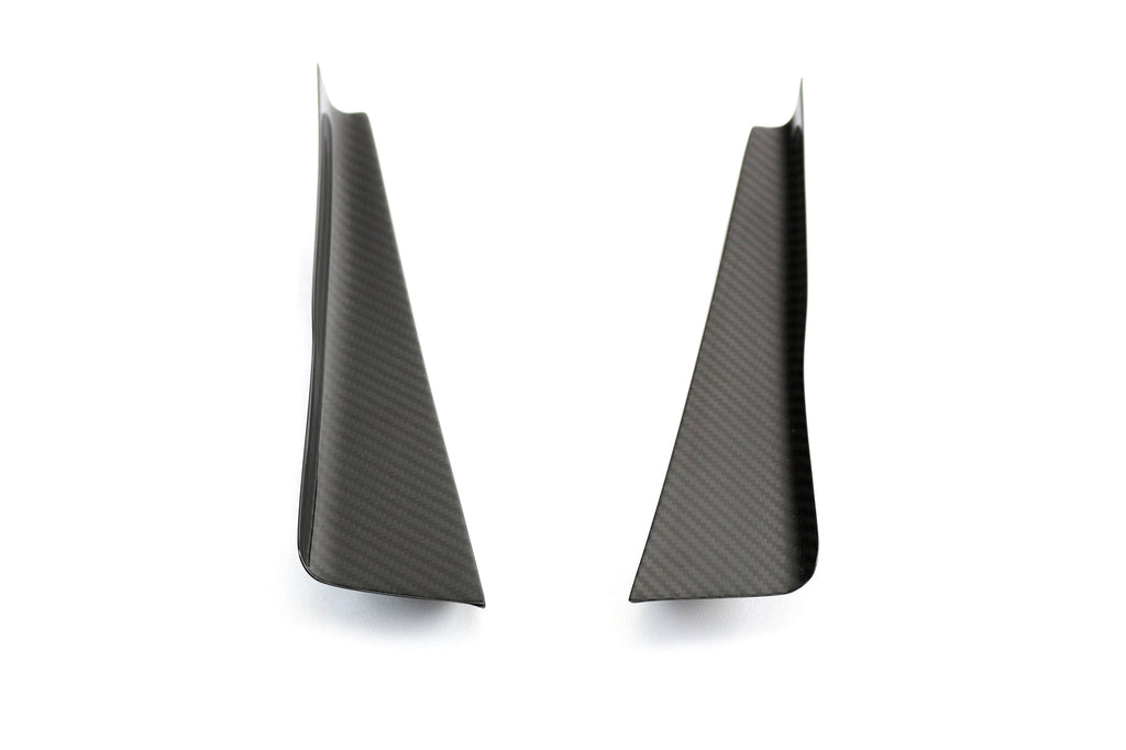 Subaru WRX STI Carbon Fiber Upper Canard Pair 2018-2021                      Subaru WRX STI Carbon Fiber Upper Canard Pair 2018-2021