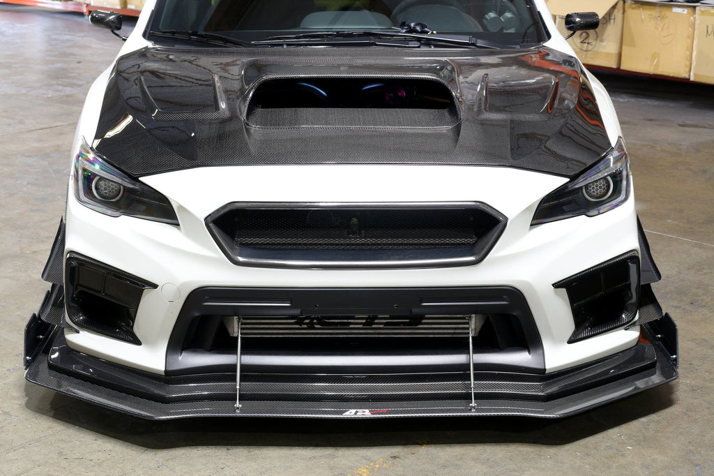 Subaru WRX STI Carbon Fiber Canard 2018-2021                      Subaru WRX STI Carbon Fiber Canard 2018-2021