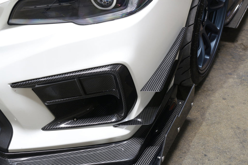 Subaru WRX STI Carbon Fiber Canard 2018-2021                      Subaru WRX STI Carbon Fiber Canard 2018-2021