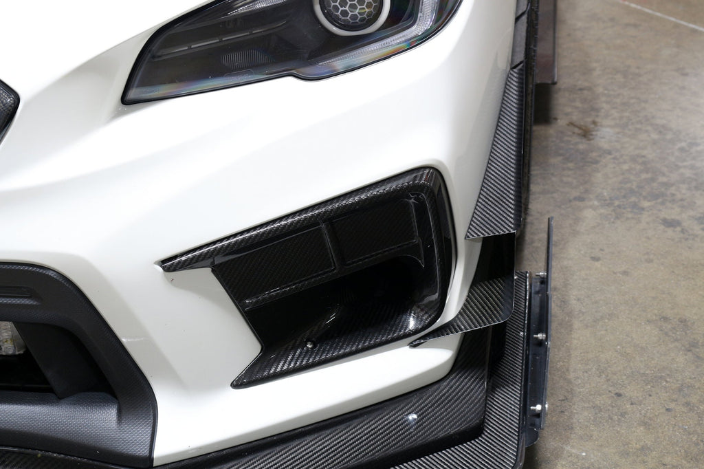 Subaru WRX STI Carbon Fiber Canard 2018-2021                      Subaru WRX STI Carbon Fiber Canard 2018-2021