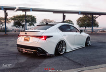 Load image into Gallery viewer, Lexus IS Base Model NIA Full lip Body Kit 6pcs (Front Splitter, Side Skirt Rockers, Rear apron spats, Diffuser Bumper Extension) 2021-2025 in ABS or Carbon Fiber