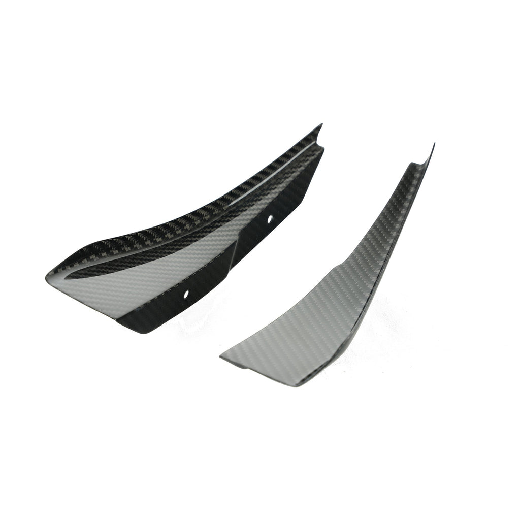 Subaru WRX Carbon Fiber Front Bumper Canards 2022-2023                      Subaru WRX Carbon Fiber Front Bumper Canards 2022-2023