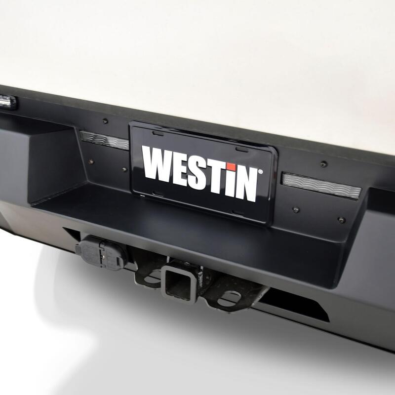 Westin 24-25 Tesla Cybertruck Pro-Series Rear Bumper - Textured Black