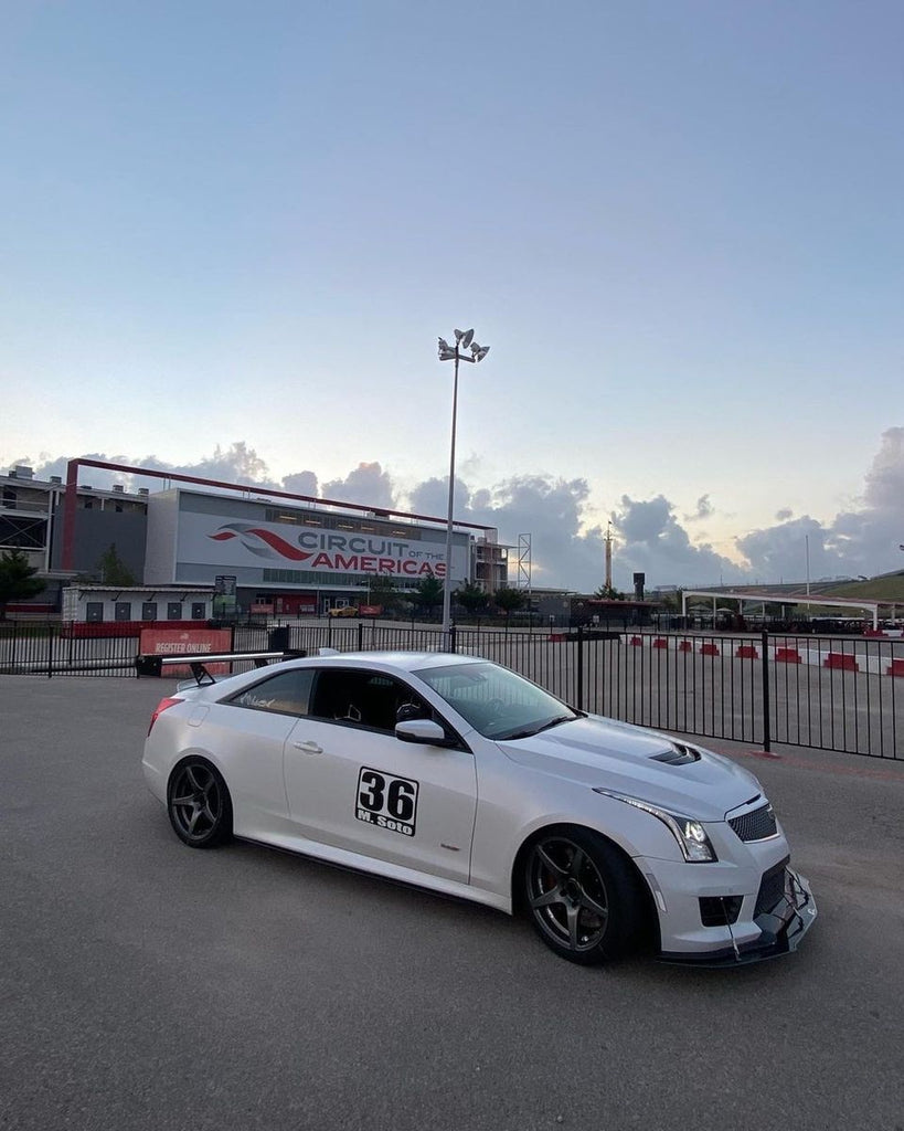 Cadillac ATS-V Front Wind Splitter 2016-2019 (with Carbon Package)                      Cadillac ATS-V Front Wind Splitter 2016-2019 (with Carbon Package)