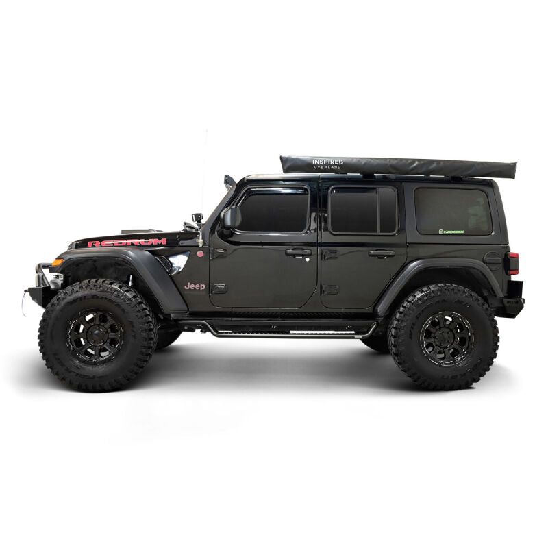 Westin 18-26 Jeep Wrangler 4dr Outlaw Drop Running Boards - Tex. Blk