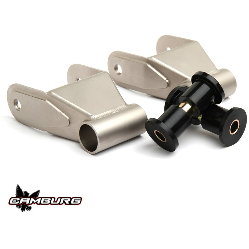 Camburg 83-12 Ford Ranger/82-03 F-150 2WD/99-18 Silverado 1500 TIG 4130 Shackles (1.5in. extended)
