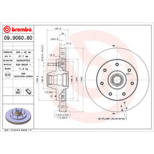 Load image into Gallery viewer, Brembo 02-03 Ford F-150/97-99 F-250/1997 F-250 HD Front Premium OE Equivalent Rotor