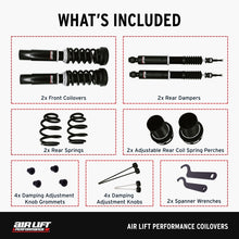 Load image into Gallery viewer, Air Lift Performance 09-16 Audi A4 / 07-17 Audi A5 Coilover Kit