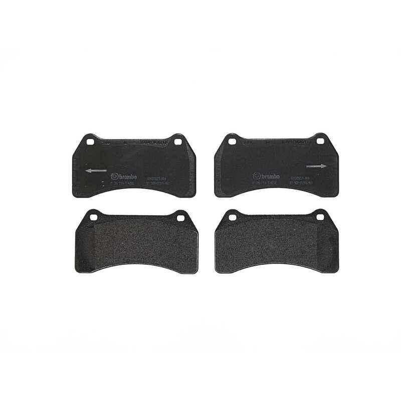 Brembo 03-05 Jaguar S-Type/2005 Super V8/04-05 XJR Front Premium Low-Met OE Equivalent Pad