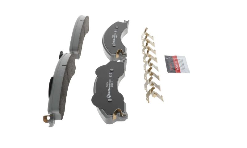 Brembo 09-17 Chevrolet Silverado 2500 HD/GMC Sierra 2500 HD/Silverado 3500 HD Front NAO Brake Pad