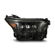 Load image into Gallery viewer, AlphaRex 2024+ Toyota Tacoma NOVA-Series LED Proj Headlights Alpha-Blk w/Actv Light &amp; Seq. Sig + DRL