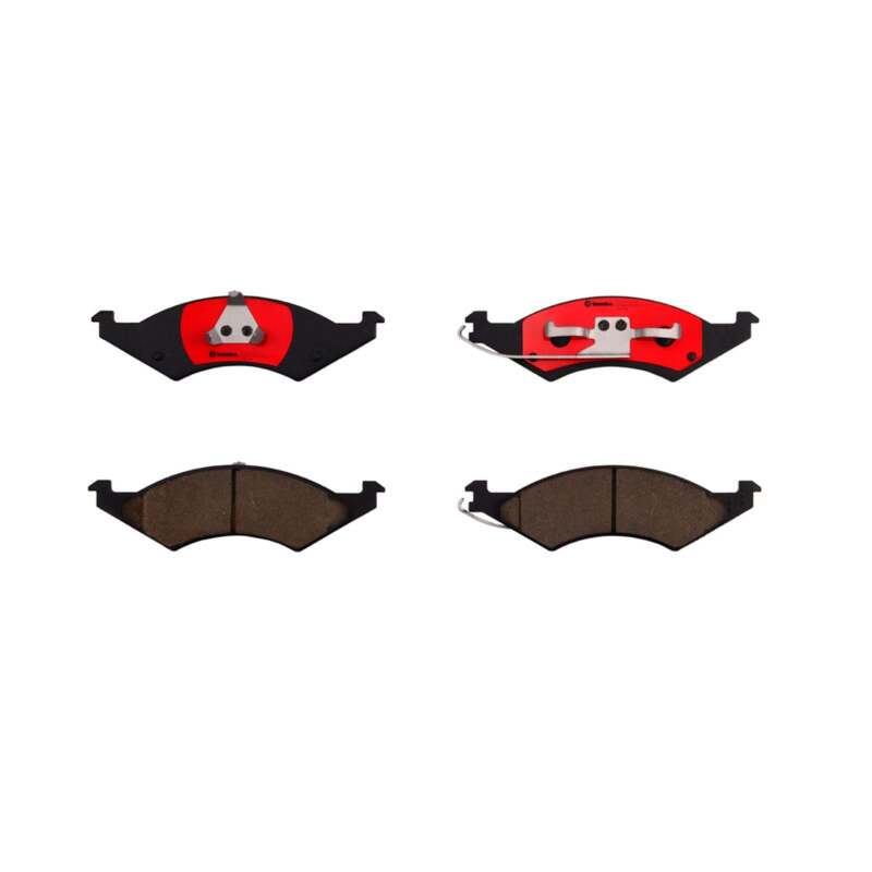 Brembo 90-93 Ford Taurus/ 90-92 Lincoln Continental/ 90-93 Mercury Sable Front NAO Brake Pad
