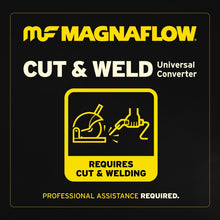 Load image into Gallery viewer, MagnaFlow Universal Catalytic Converter 2.5 Inch OEM