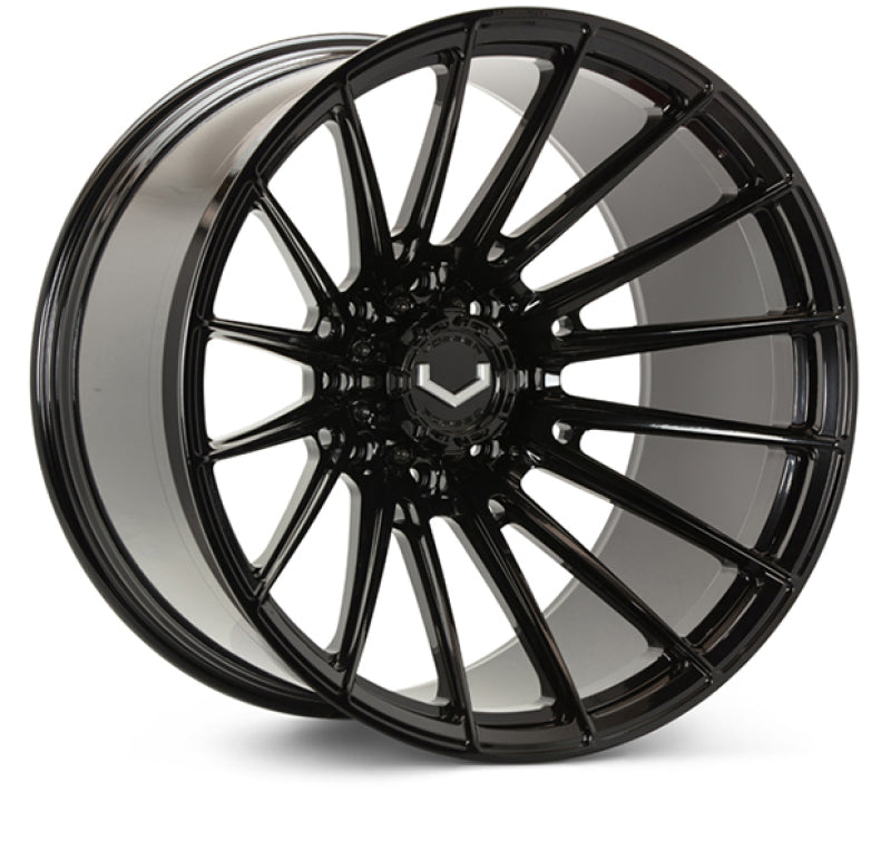 Vossen VFX-01 24x14 - 5x127 - ET44 - Mega Deep - 71.5 - Gloss Black Wheel