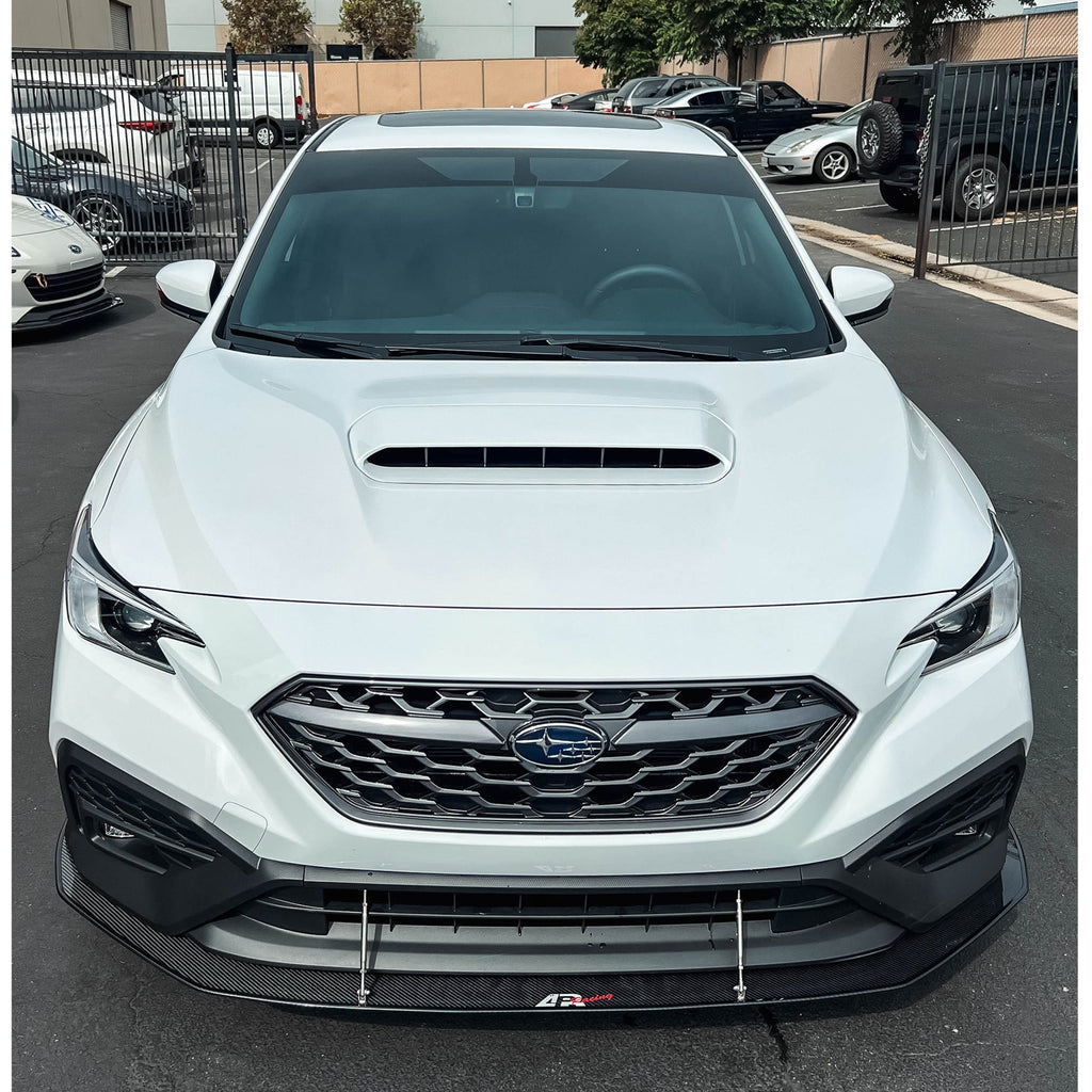 Subaru WRX Carbon Fiber Wind Splitter w/ Rods 2022-2023                      Subaru WRX Carbon Fiber Wind Splitter w/ Rods 2022-2023
