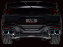 Load image into Gallery viewer, AWE 2024 Ford Mustang Dark Horse S650 RWD Track Edition Cat-Back Exhaust w/ Quad Chrome Silver Tips