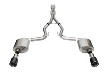 Load image into Gallery viewer, Corsa 2024 Ford Mustang GT Coupe 3in Sport Cat-Back Exhaust - 4.5in Carbon Fiber Tips