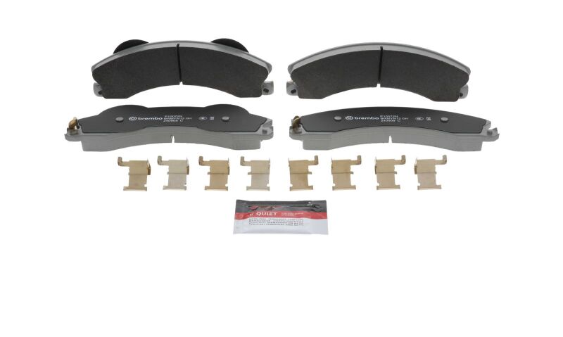 Brembo 09-17 Chevrolet Silverado 2500 HD/GMC Sierra 2500 HD/Silverado 3500 HD Front NAO Brake Pad