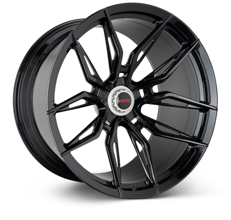 Vossen x Novitec NF11 22x12in - 5x114.3 BP - ET45 - Gloss Black Ferrari California Rear Wheel