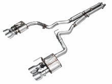 Load image into Gallery viewer, AWE 2024 Ford Mustang GT Fastback S650 RWD SwitchPath Cat-Back Exhaust w/ Quad Chrome Silver Tips